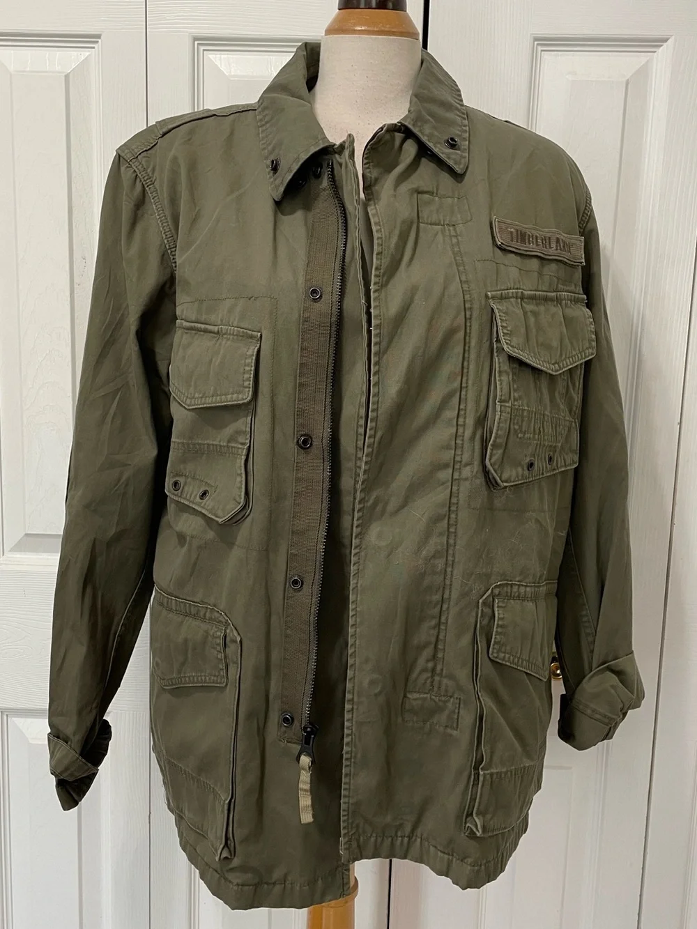 Timberland Men's Olive Green Field Jacket - Picture 1 of 16